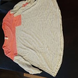 Womens vanilla bay  3/4 sleeve top